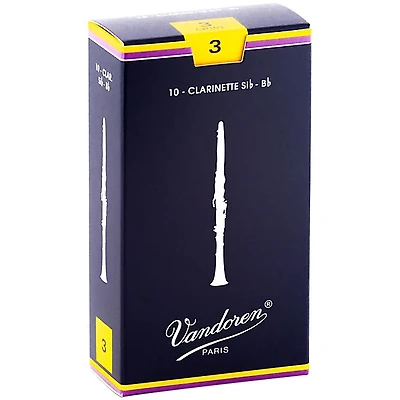 Vandoren Traditional Bb Clarinet Reeds