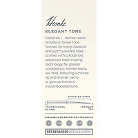 Frederick Hemke Baritone Saxophone Reeds