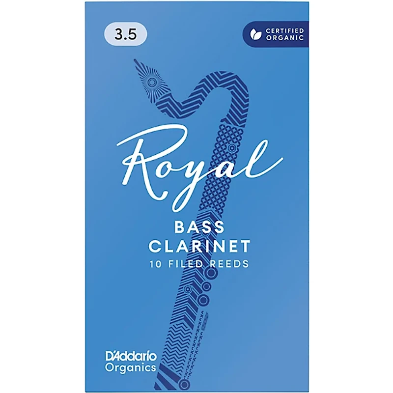 Rico Royal Bass Clarinet Reeds, Box of 10