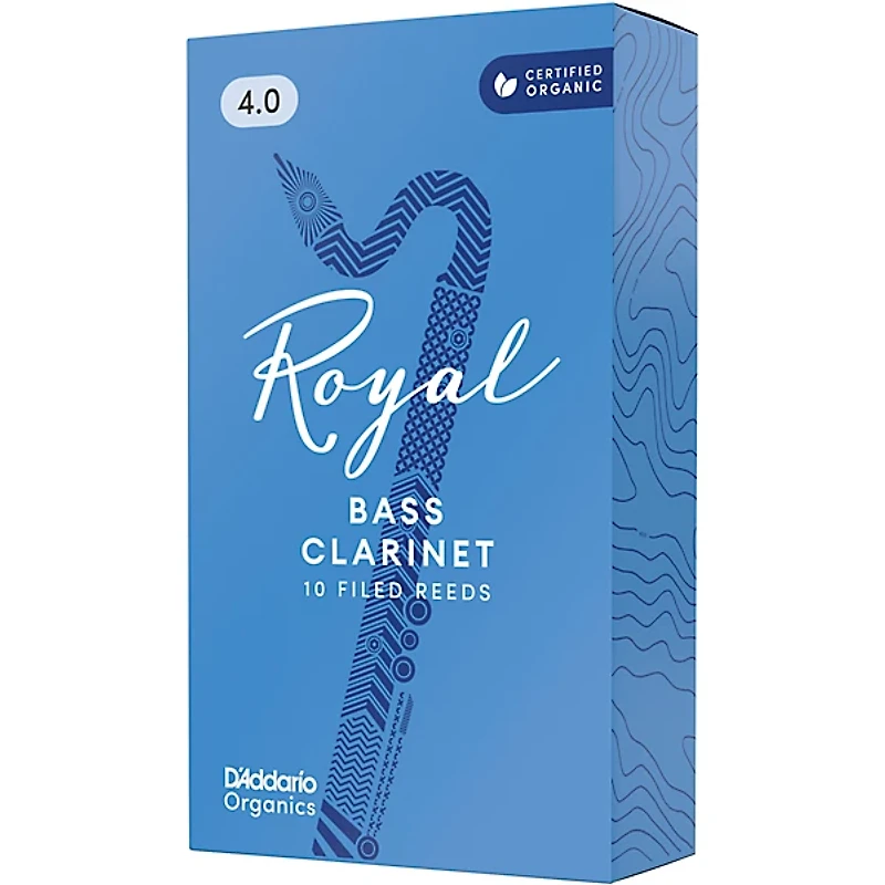Rico Royal Bass Clarinet Reeds, Box of 10