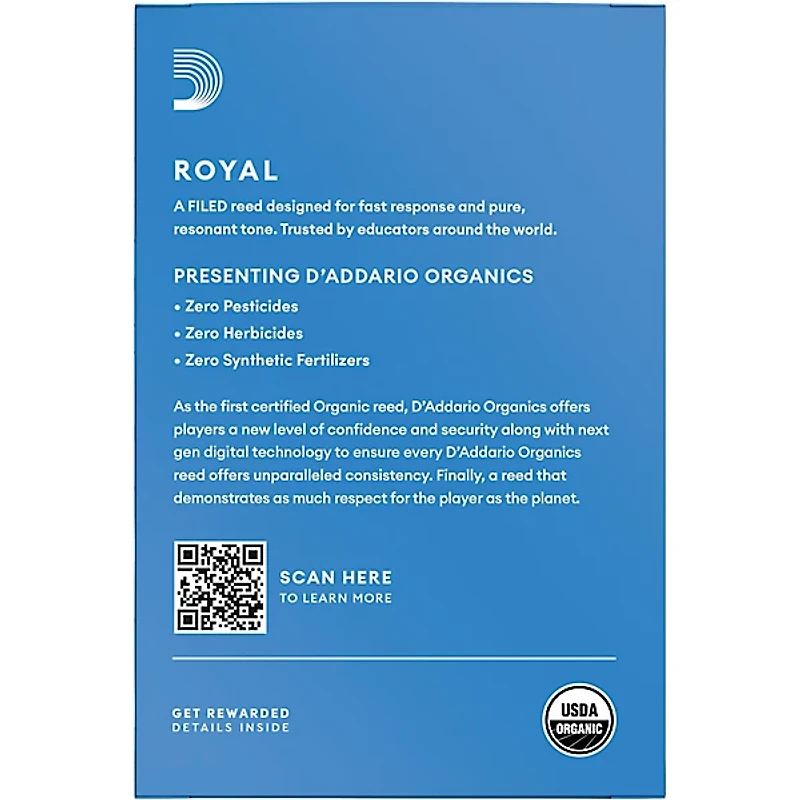 Rico Royal Bb Clarinet Reeds