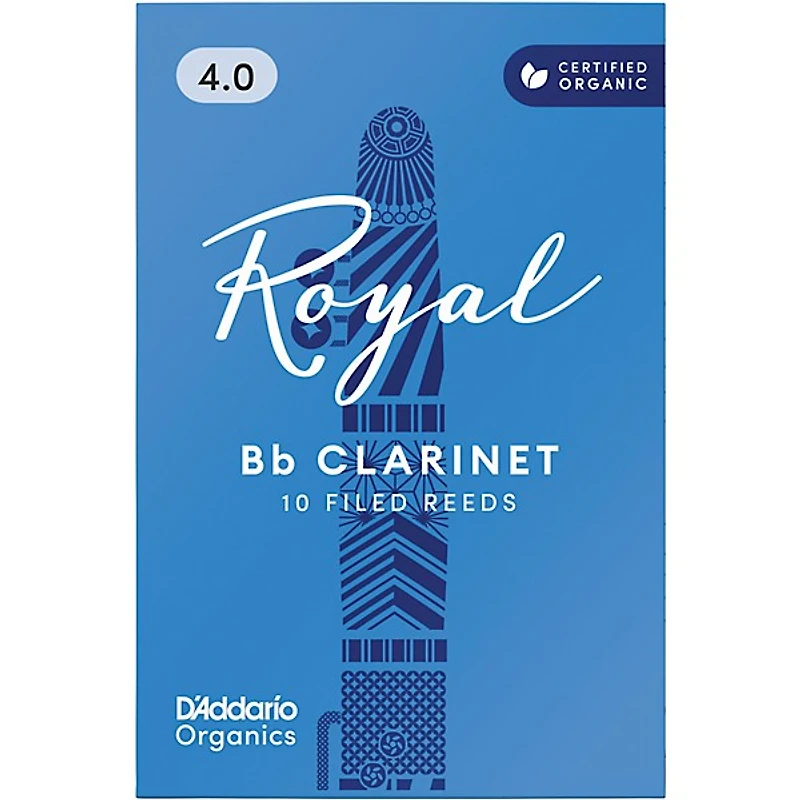 Rico Royal Bb Clarinet Reeds, Box of 10