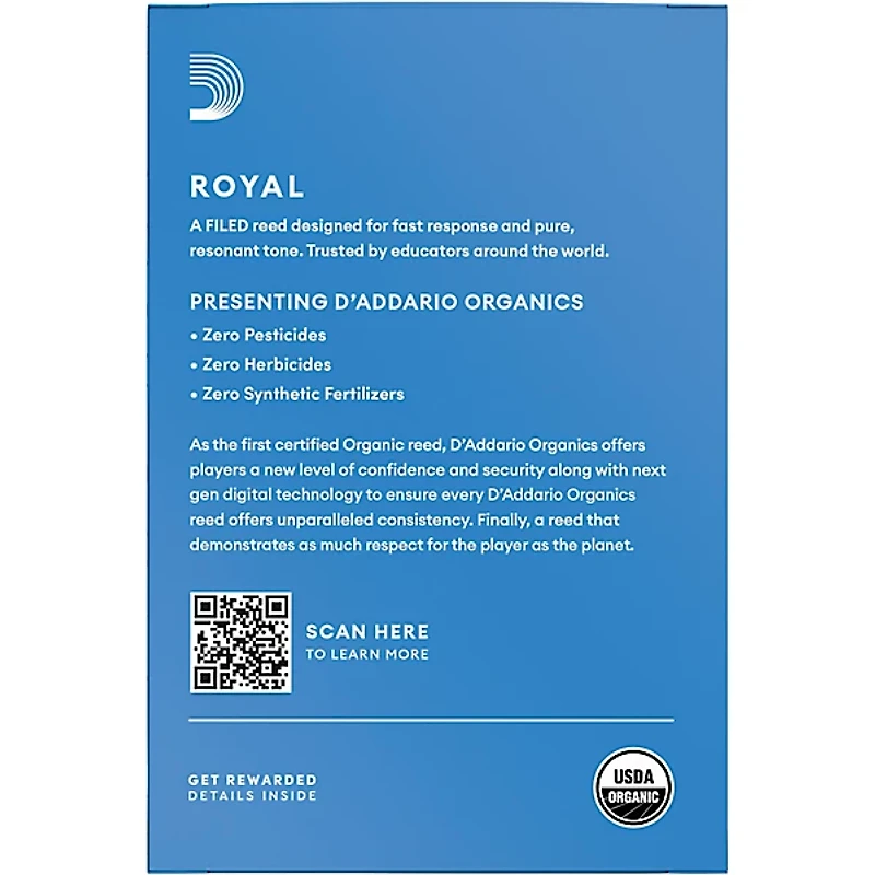 Rico Royal Bb Clarinet Reeds
