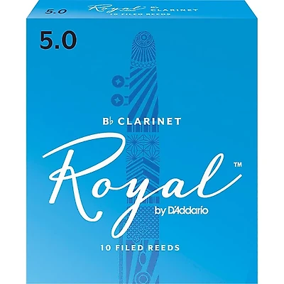 Rico Royal Bb Clarinet Reeds, Box of 10