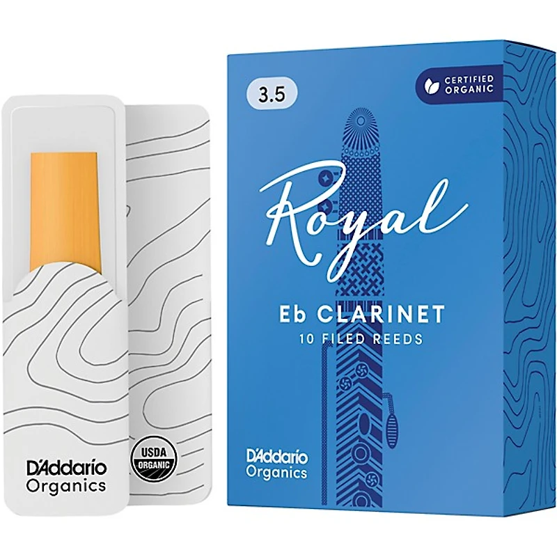 Rico Royal Eb Clarinet Reeds, Box of 10