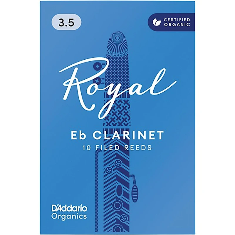 Rico Royal Eb Clarinet Reeds, Box of 10