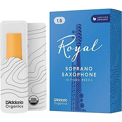 Rico Royal Soprano Saxophone Reeds, Box of 10