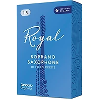 Rico Royal Soprano Saxophone Reeds, Box of 10