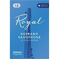 Rico Royal Soprano Saxophone Reeds, Box of 10