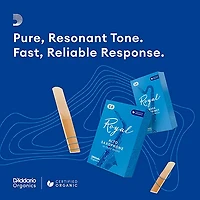 Rico Royal Soprano Saxophone Reeds, Box of 10