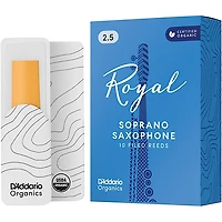 Rico Royal Soprano Saxophone Reeds, Box of 10