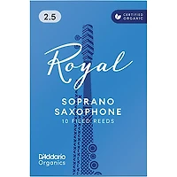 Rico Royal Soprano Saxophone Reeds, Box of 10