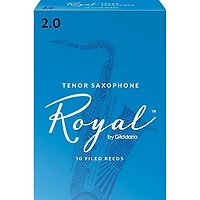Rico Royal Tenor Saxophone Reeds, Box of 10
