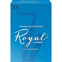 Rico Royal Tenor Saxophone Reeds, Box of 10