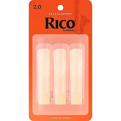 Rico Bass Clarinet Reeds