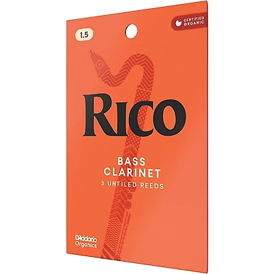 Rico Bass Clarinet Reeds, Box of 3