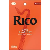 Rico Bass Clarinet Reeds, Box of 3