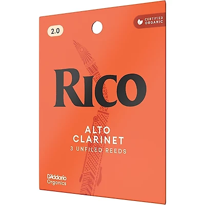 Rico Alto Clarinet Reeds, Box of 3