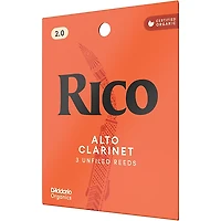 Rico Alto Clarinet Reeds, Box of 3