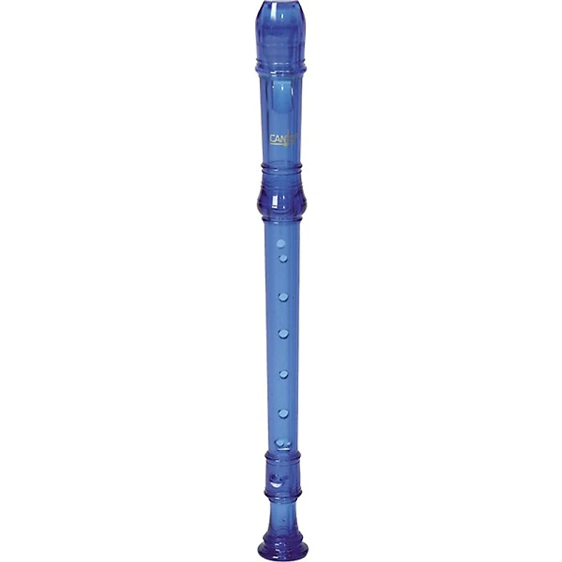Canto One-Piece Translucent Soprano Recorder with Baroque Fingering