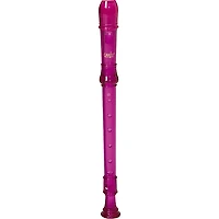 Canto One-Piece Translucent Soprano Recorder with Baroque Fingering