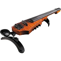 NS Design CR5 5-String Electric Violin Amber Stain