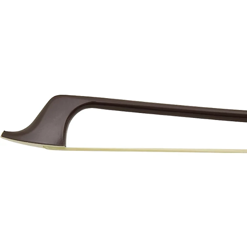 Glasser Bass Bow French Advanced Composite, Fully-Lined Ebony Frog, Nickel Wire Grip
