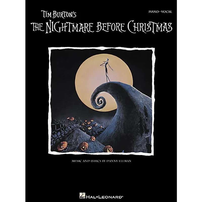 Hal Leonard Tim Burton's The Nightmare Before Christmas for Piano/Vocal