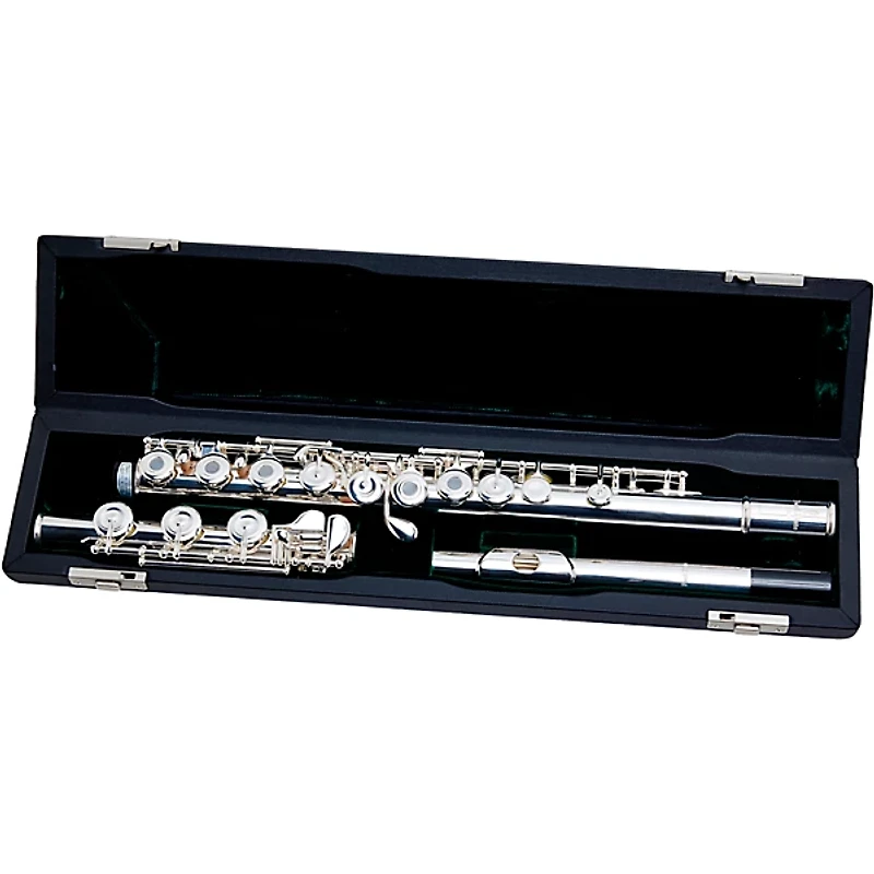 Pearl Flutes 525 Series Intermediate Flute Model 525RBE1RB - B Foot, Offset G with Split E