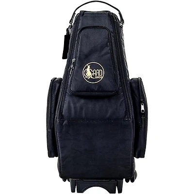 Gard Saxophone Wheelie Bag, Synthetic With Leather Trim