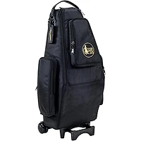 Gard Saxophone Wheelie Bag, Synthetic With Leather Trim