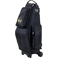 Gard Saxophone Wheelie Bag, Synthetic With Leather Trim
