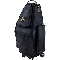 Gard Saxophone Wheelie Bag, Synthetic With Leather Trim