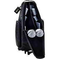 Gard Saxophone Wheelie Bag, Synthetic With Leather Trim