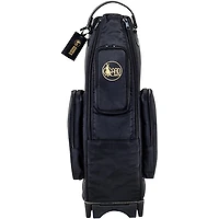Gard Saxophone Wheelie Bag, Synthetic With Leather Trim