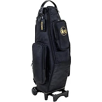 Gard Saxophone Wheelie Bag, Synthetic With Leather Trim