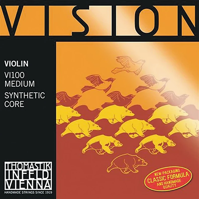 Thomastik Vision 4/4 Violin Strings Medium