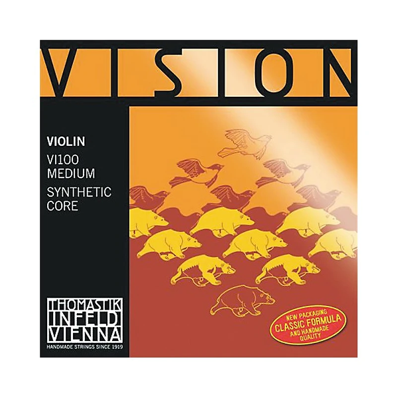 Thomastik Vision 4/4 Violin Strings Medium