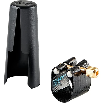 Rovner Dark Soprano Saxophone Ligature and Cap