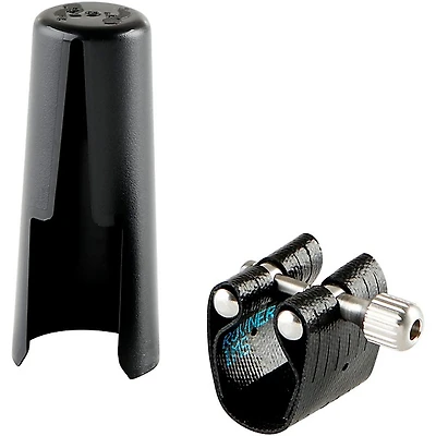 Rovner Dark Soprano Saxophone Ligature and Cap