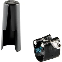 Rovner Dark Soprano Saxophone Ligature and Cap