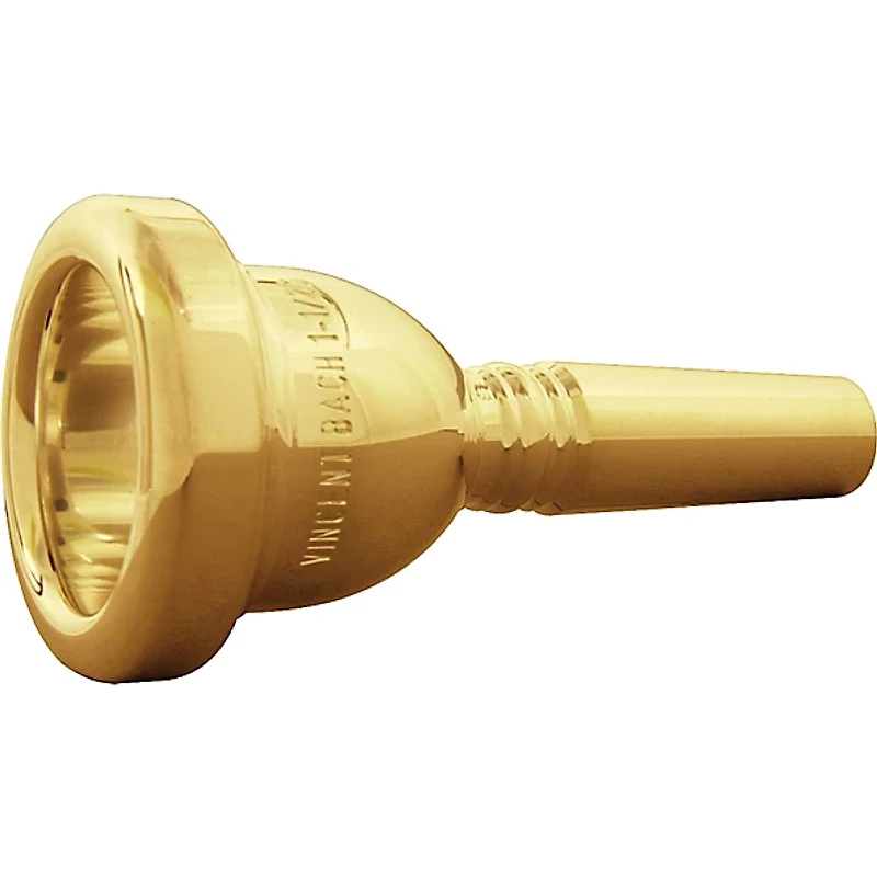 Bach Trombone Mouthpiece, Large Shank in Gold