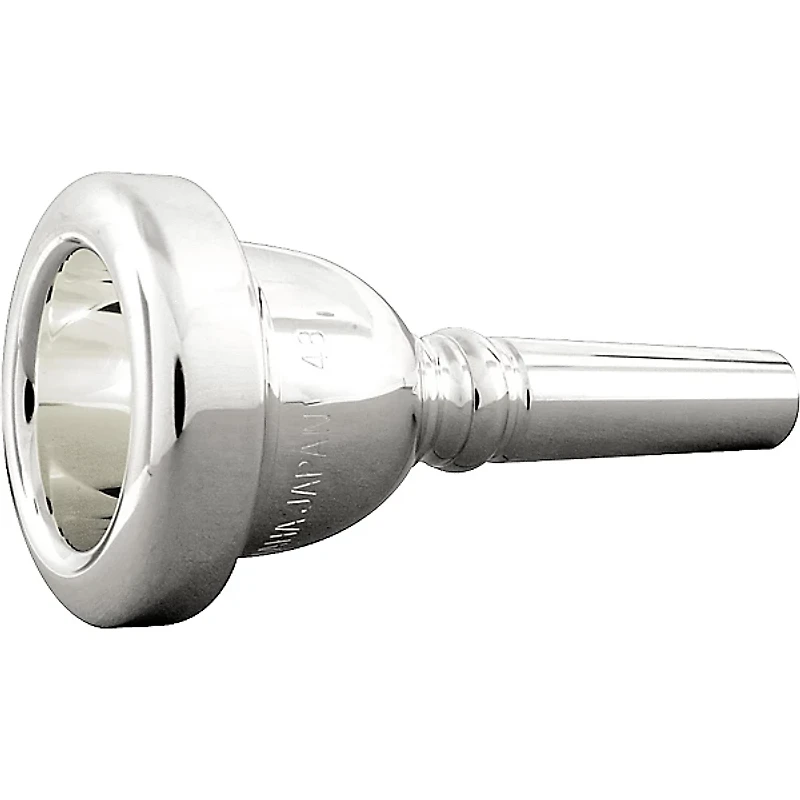 Yamaha Standard Series Small Shank Trombone Mouthpiece in Silver