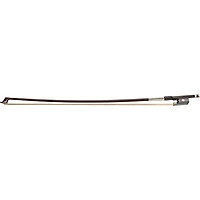 Glasser Viola Bow Advanced Composite, Fully-Lined Ebony Frog, Nickel Wire Grip