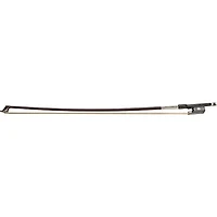 Glasser Viola Bow Advanced Composite, Fully-Lined Ebony Frog, Nickel Wire Grip