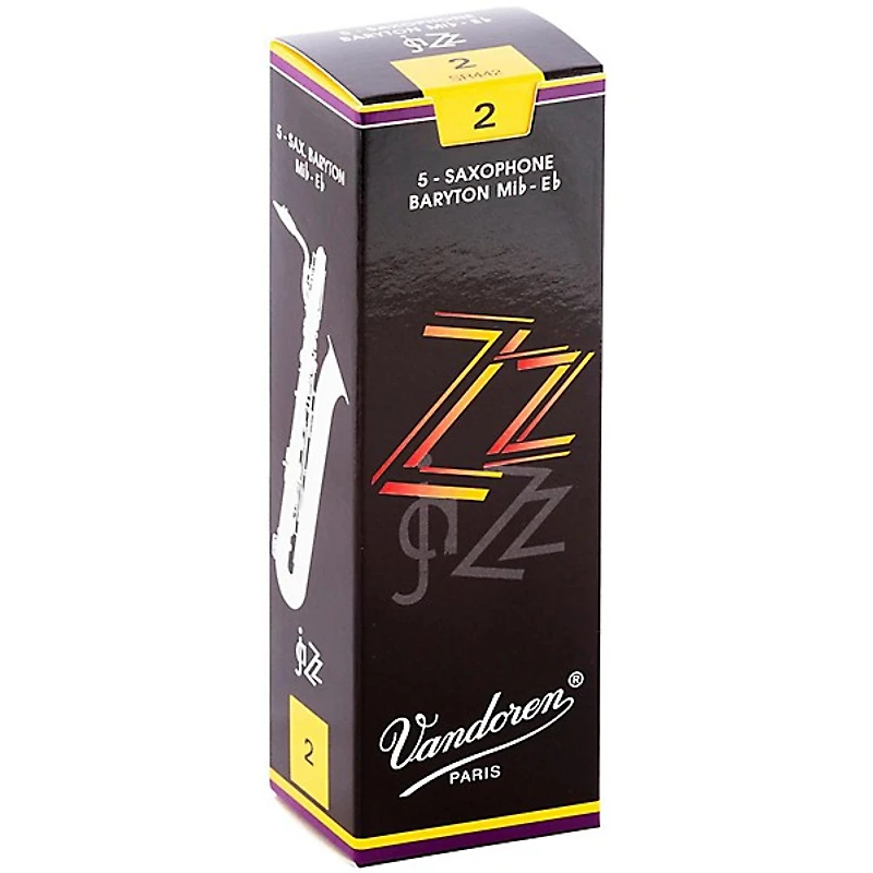 Vandoren ZZ Baritone Saxophone Reeds