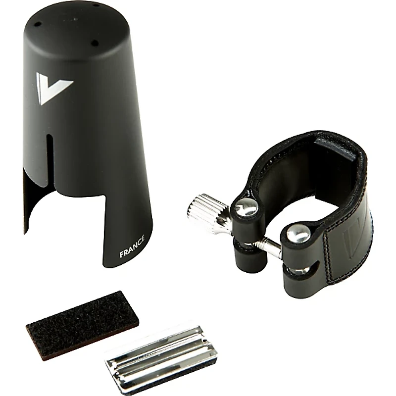 Vandoren Leather German Clarinet Ligatures and Caps