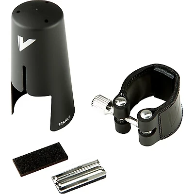 Vandoren Leather German Clarinet Ligatures and Caps