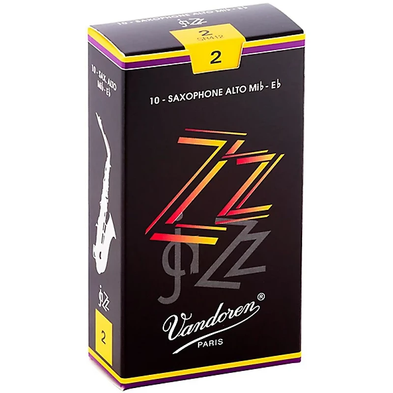 Vandoren ZZ Alto Saxophone Reeds