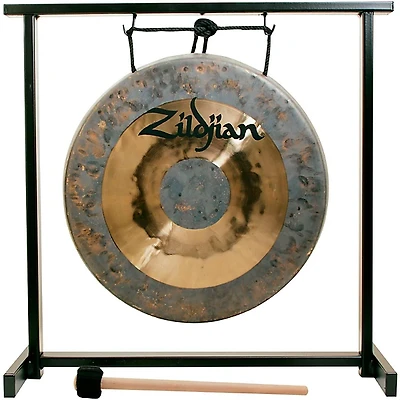 Zildjian 12" Traditional Gong and Table-Top Stand Set